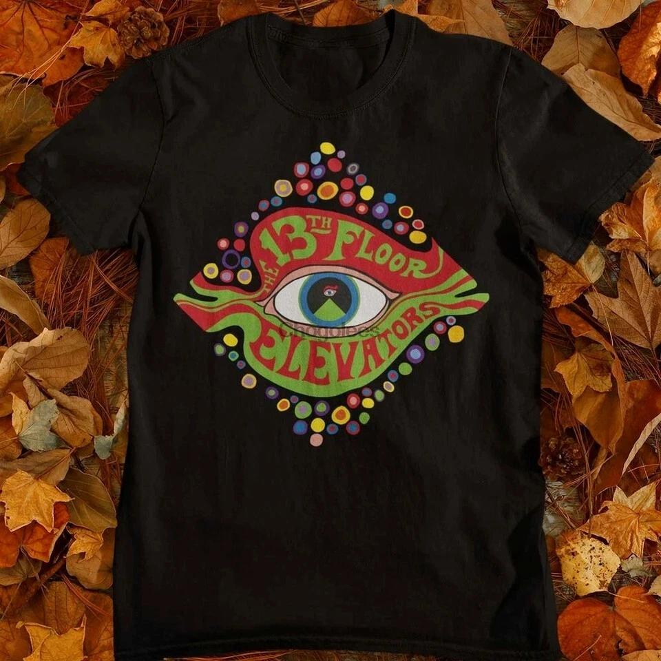 The 13th Floor Elevators Band Gift For Fan Black Size S to 5Xl Shirt QQ1225