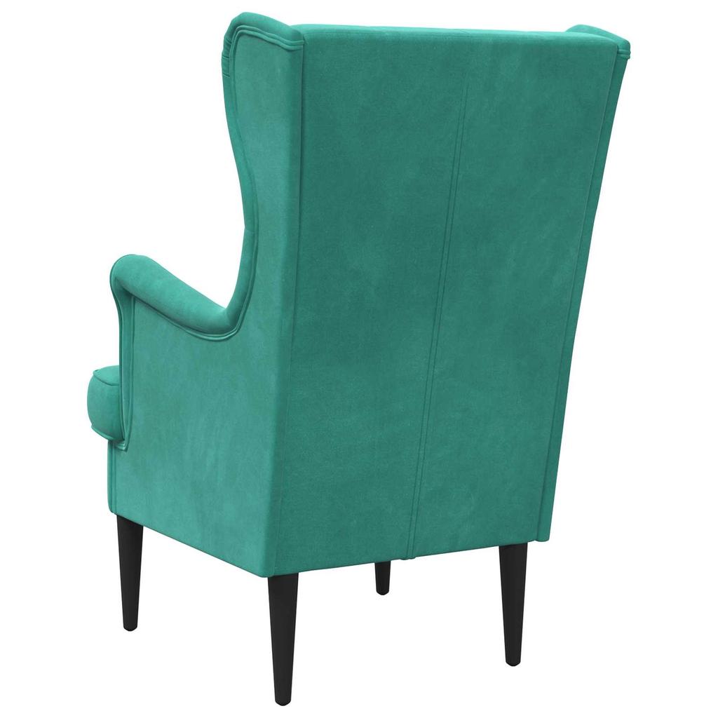 Armchair Turquoise Velvet