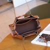 Genuine Leather Women's Bag Korean Autumn and Winter New Large Capacity Commuting Tote Bag Head Layer Cowhide Leather One Shoulder Handbag