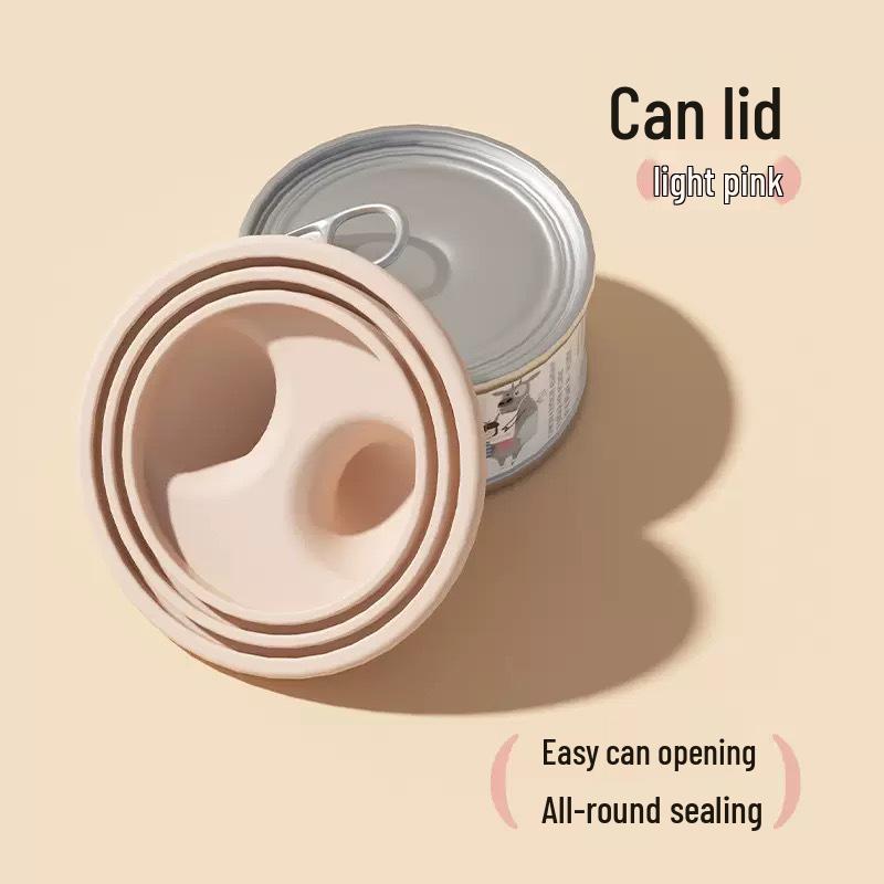 Multifunctional Silicone Cat Food Spoon and Can Opener with Sealing Box