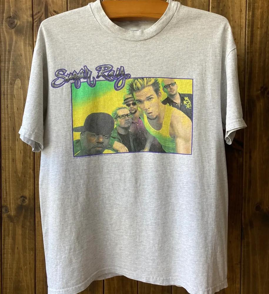Sugar Ray 1998 Floored Shirt Classic Sport Gray Unisex S5XL QT1691 Unisex T-Shirt L