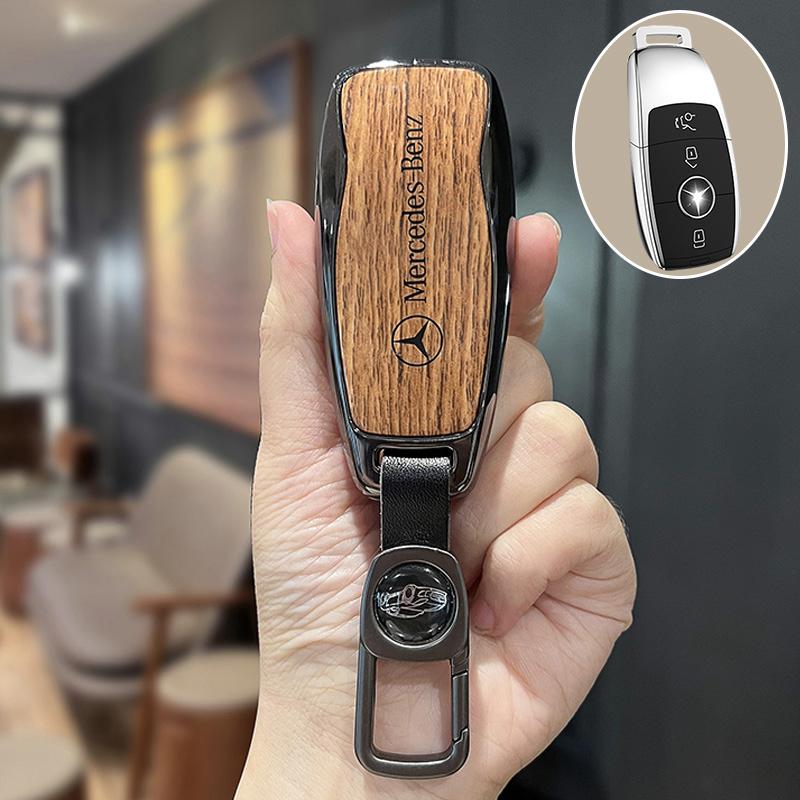 VRN2   Car Remote Key Case Cover For Mercedes Benz A C E S G Class GLC CLE CLA GLB GLS W177 W205 W213 W222 X167 AMG