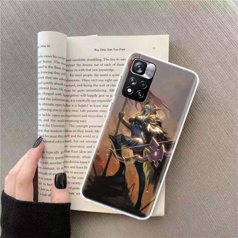 W-World Of W-Warcraft Elf Phone Case For Xiaomi Poco F7 14 Ultra Mi 15 10 11 Lite X7 X6 X5 X3 M5S M6 10T 11T F6 F5 Pro F4 GT