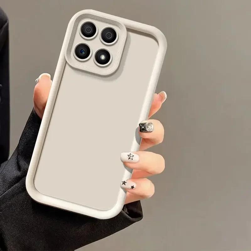 

For Honor X6C Case Honor X6C Phone Case Cover HonorX6C Matte Slim Soft Silicon Coque Black Cover Honor X6c