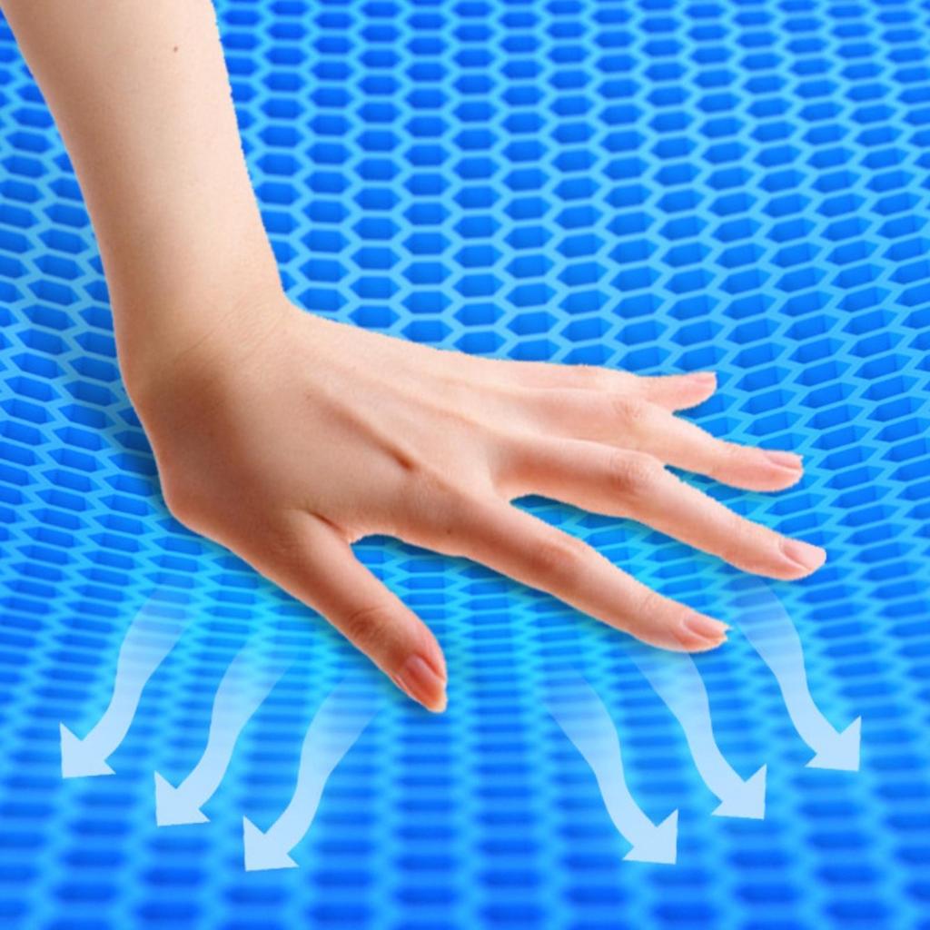 Foldable Gel Mattress Breathable Sleep Gear Portable
