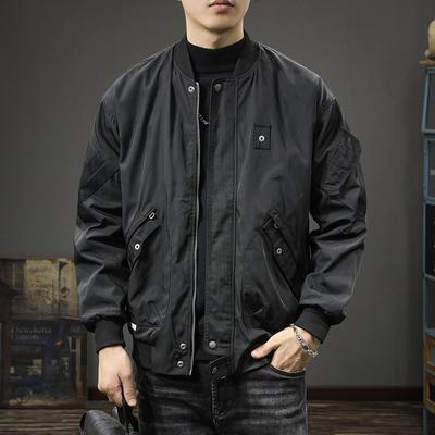 Marque Américaine Tendance Veste d'Outil Pilote Homme Coupe Ample Grande Taille Voyou Beau Polyvalent Décontracté Veste de Baseball