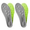 2 Pairs Memory Foam Sports Insoles for Men Women Breathable Shock Absorption Shoe Inserts Trim-to-Fit Ergonomic Foot Support Inserts