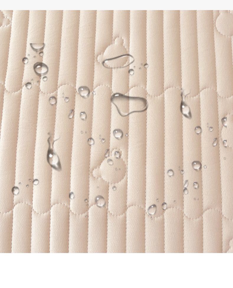 Luochuan Serisi Su Geçirmez ve İdrar Geçirmez Kapitone Lastikli Çarşaf Seti - 3 Parçalı Yatak Koruyucu