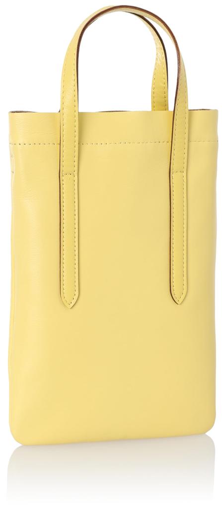 Perke Goat Smooth 2-Way Mini Shoulder Bag, 08-00-09500, Women's, Yellow