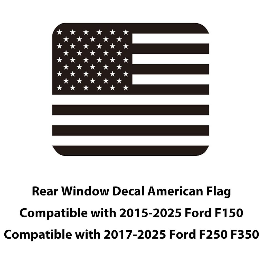 Middle window decals are suitable for Ford F150 F250 F350 2015-2020 2021 2022 2023 2024 2025