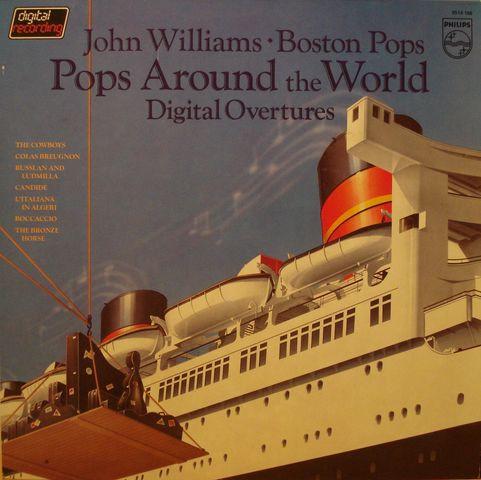 

LP Record JOHN WILLIAMS BOSTON POPS ORCHEST Pops Around The World 6514186 Philips 1982 Netherland Classical Used