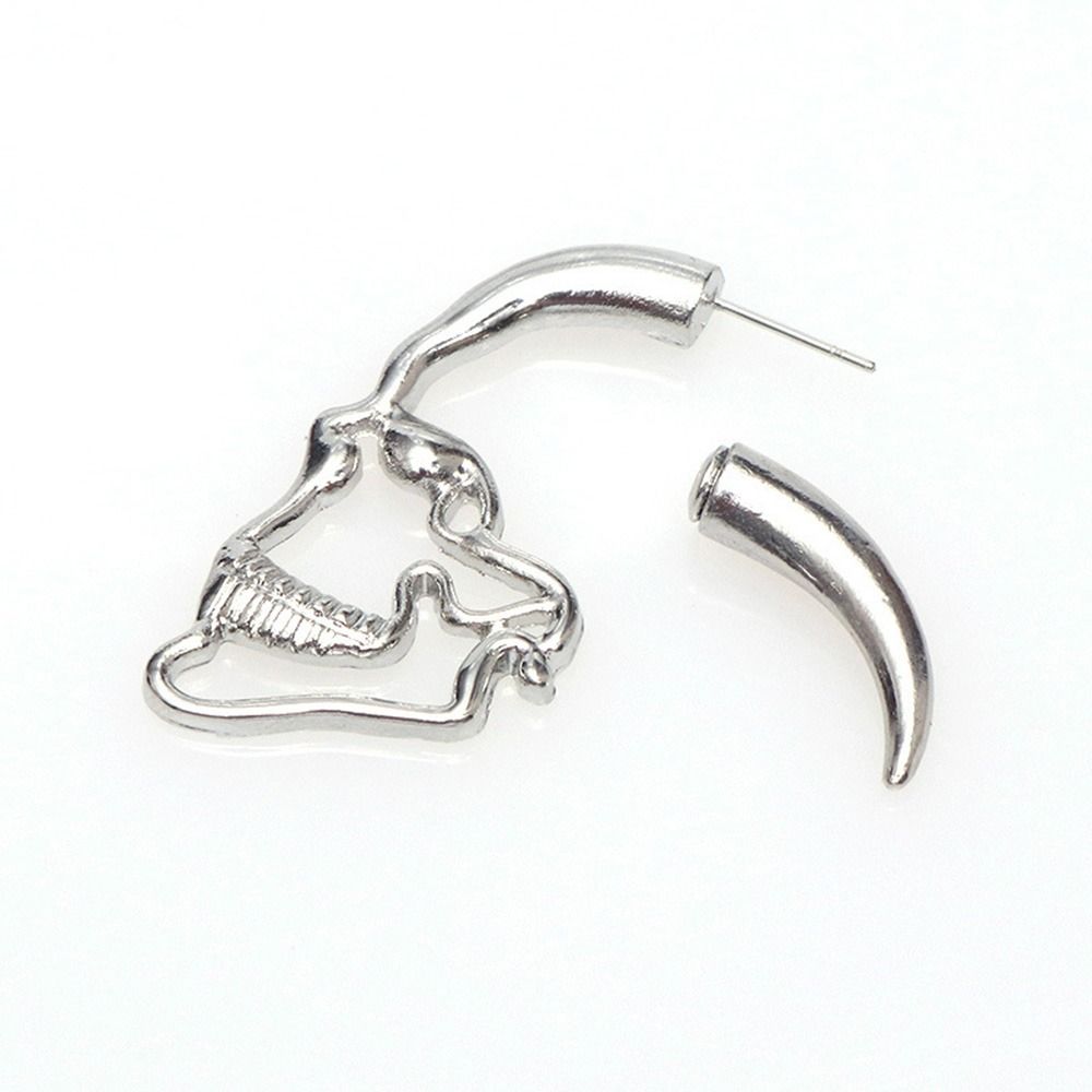 Party Fashion Design Skull Stud Earrings Hollow Skeleton Ear Stud Women Earrings Korean Earrings