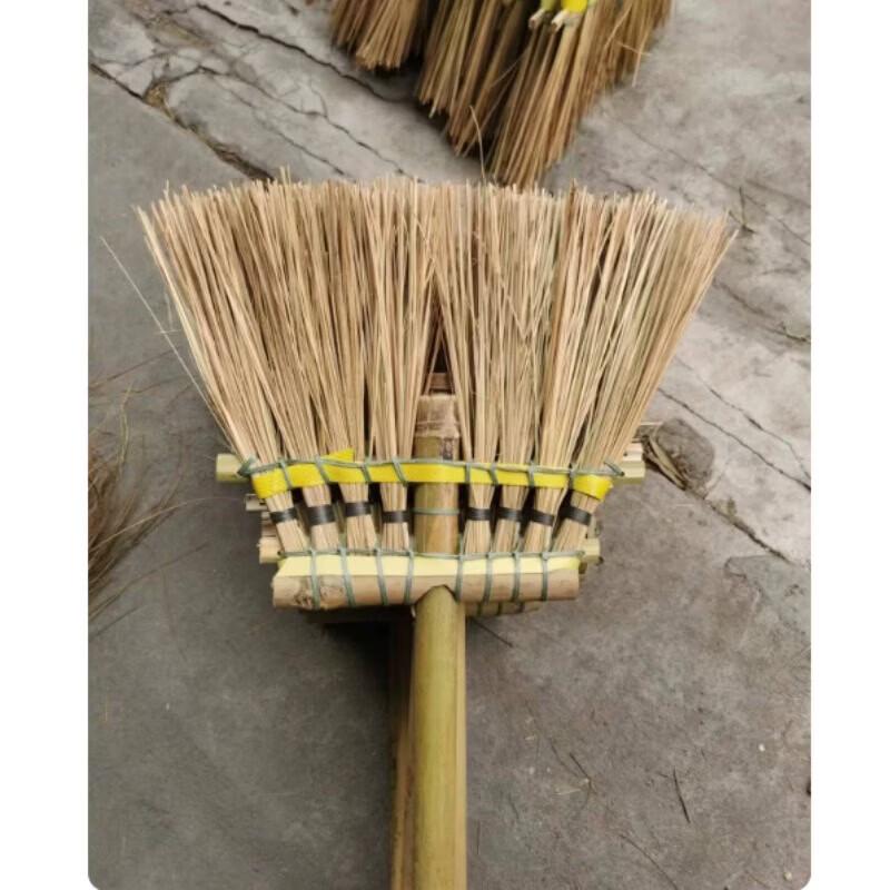 Traditional Bamboo Broom