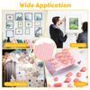 288Pcs Sticky Tack Putty Removable Adhesive Poster Putty Mounting Tacky Putty for Hanging Pictures Art Decorations