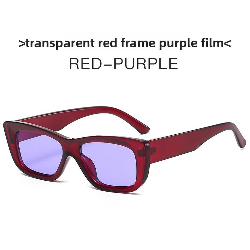 Female Cat Eye Sunglasses With Uv400 Protection For Fashion Street Wear