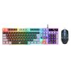 T26 Tri-Color Backlit Wired Gaming Keyboard and Mouse Set
