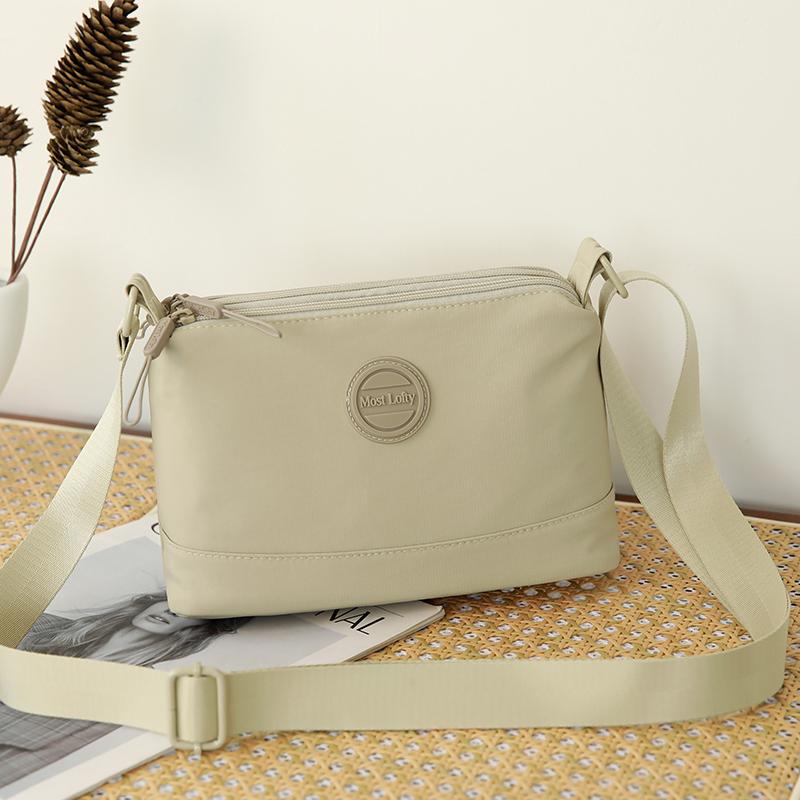 Nylon Bag Women Crossbody Bag Mother Bag Multi-Layer Shoulder Bag