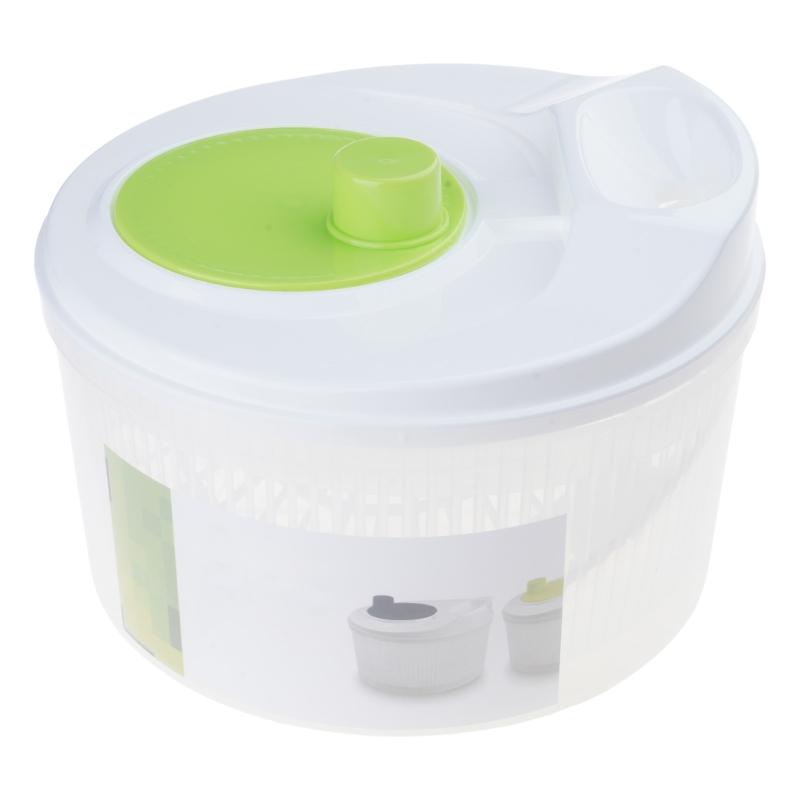

5L Large Capacity Salad Spinner Lettuce Washer & Dryer Kitchen Greens Drainer Strainer Tool for Fruits & Vegetables