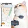 Pawfit Lite 4G GPS Tracker για Γάτες σχεδιασμός παρακολούθησης Παρακολούθηση δραστηριότητας Ιστορικό τοποθεσιών Απεριόριστη εμβέλεια Κολάρο ασφαλείας περιλαμβάνεται Ανθρακί Γκρι