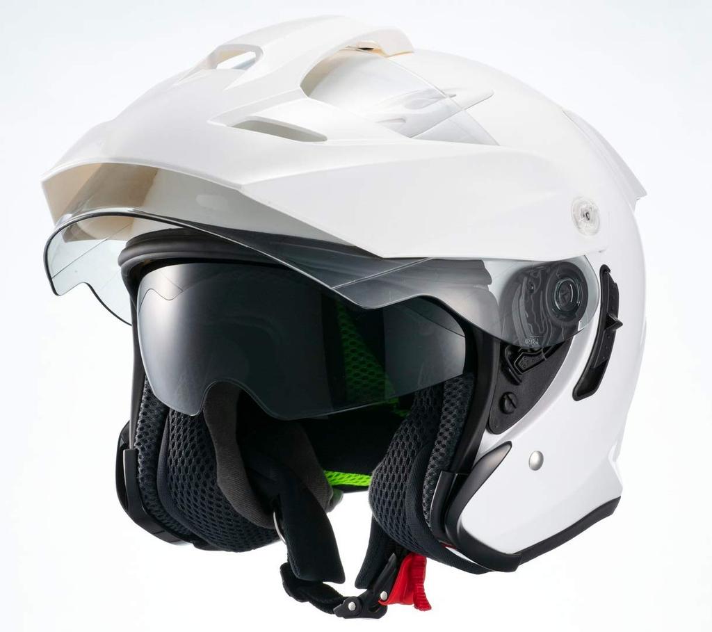 Marushin Motorcycle Helmet Sport Jet Matte Black XL Size MSJ1 1001326 TE-1 (61-62cm)