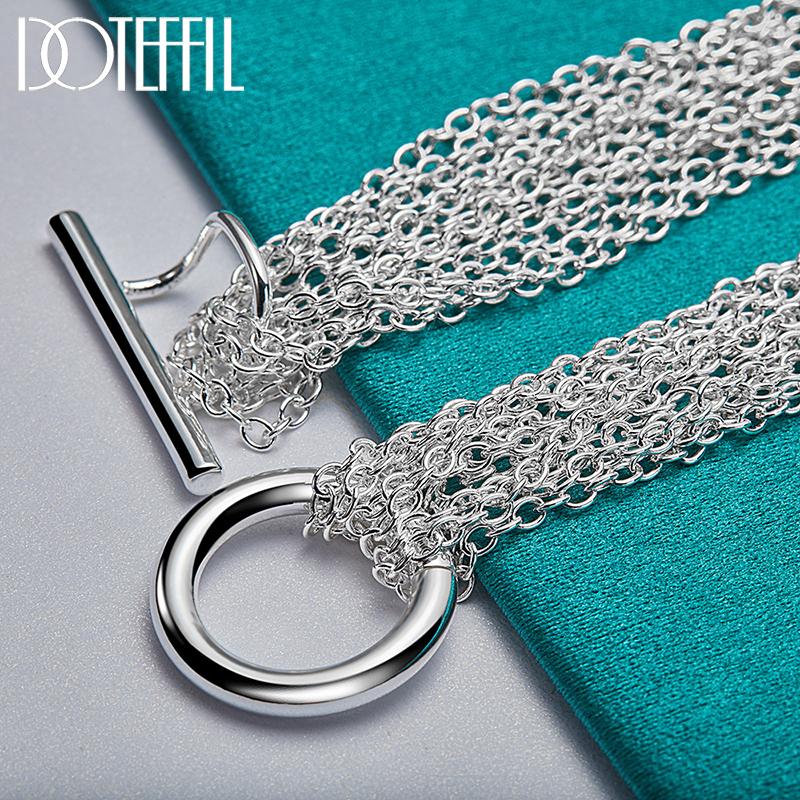 Many Romantic Heart Bracelet Gifts Silver Fashion Jewelry