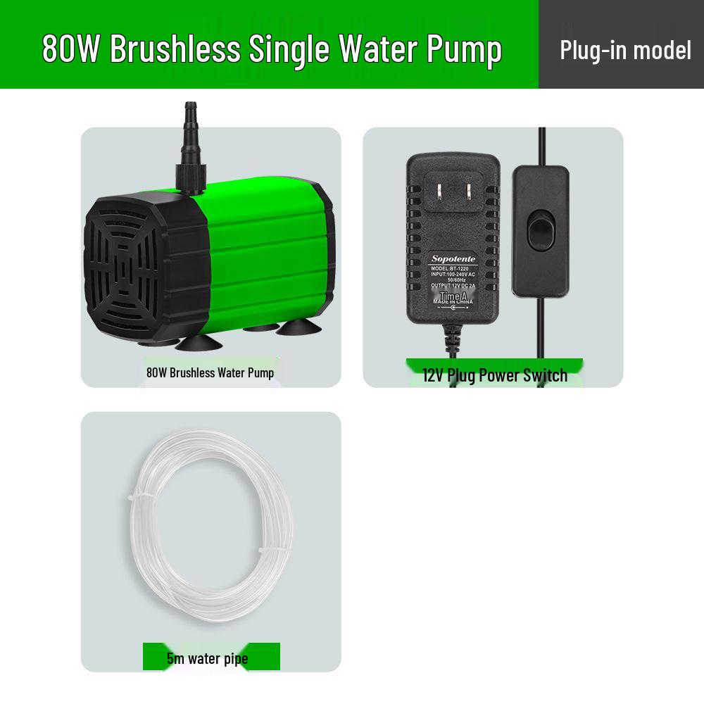 Mini Brushless 12V DC Diamond Core Drill, Slotting Machine, & Submersible Pump for Fish Tanks