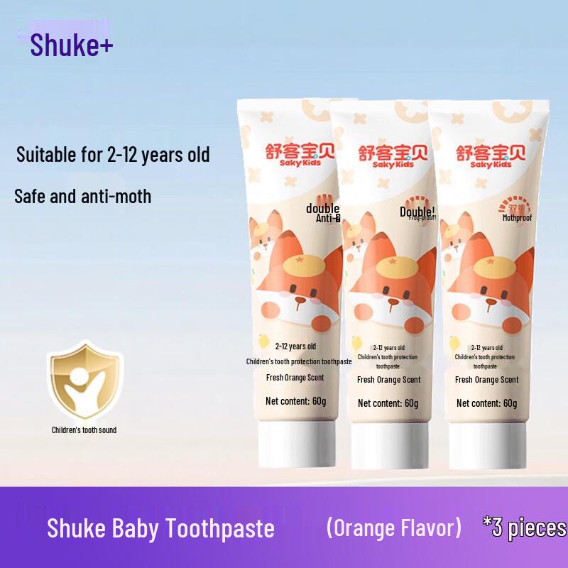 

Shuke Baby Children s Fluoride Anti-Cavity Toothpaste