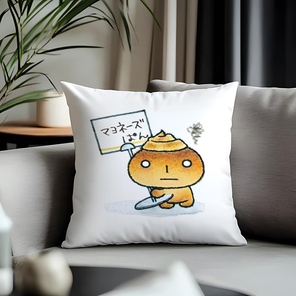Fashion Kkogepanew Cushion Cover Antidustmite Pillowcase Invisible Zipper Silky Short Plush Sofa Cushion Cover