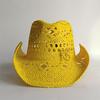 Fashionable Rb Cowboy Hat Letter Straw Hats For Women Men Summer Outdoor Holidays Beach Sun Hat For Women Fashion Panama