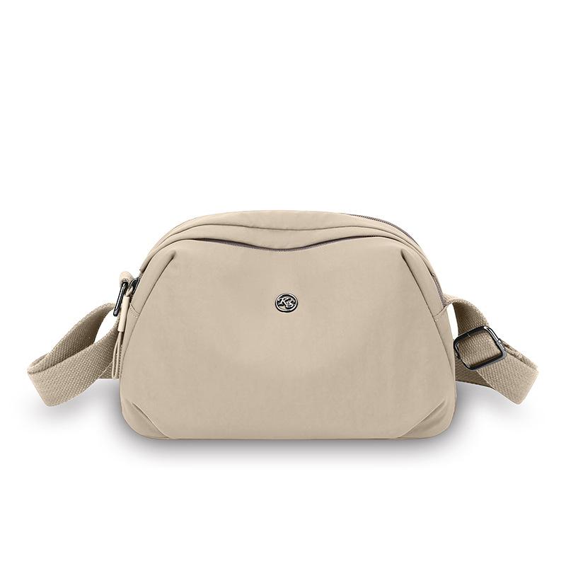 Multi-compartment Crossbody Bag Lightweight Casual Versatile Single-shoulder Bag for Commuting Waterproof Crossbody Bag