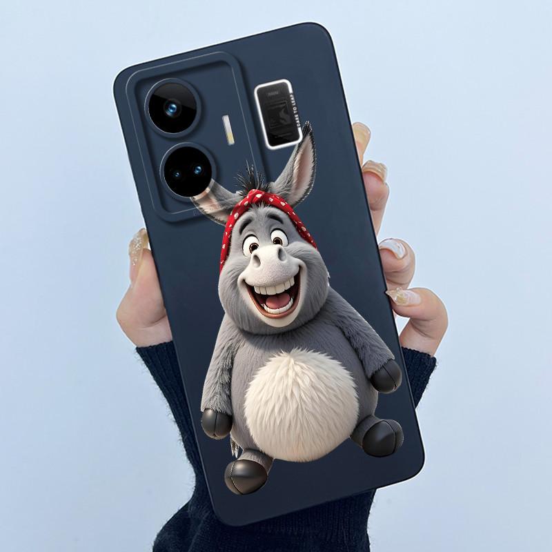 For Realme GT Neo 5 Case Funny Cartoon Cat Bumper Slim Soft TPU Shockproof Phone Case On For Realme GT Neo 5 Neo5 240W 5G Cover