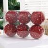 Foam Christmas Tree Ball Pendants 6pcs/box Hanging Christmas Ball Pendant Ornament Christmas Baubles Balls Ornaments