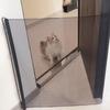 Automatic Retractable Pet Fence, Dog and Cat Fence, Indoor Staircase and Aisle Isolation Net, No Drilling Safety Net Fence