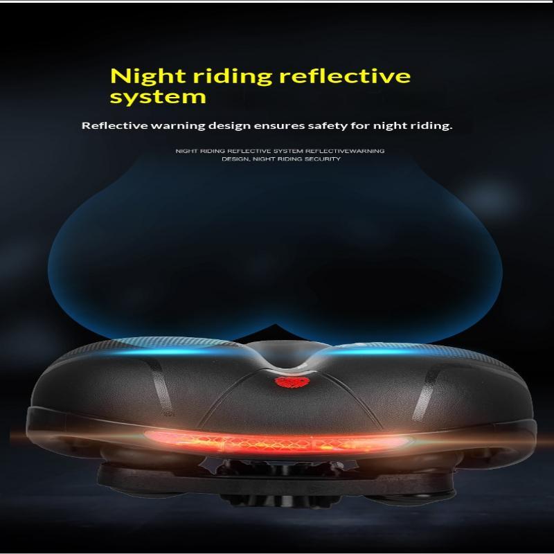 Women'S Men'S Absorbing Bike Seat Comfortable Thickened Super Soft Mountain Bike Seat Universal Bicycle Accessories