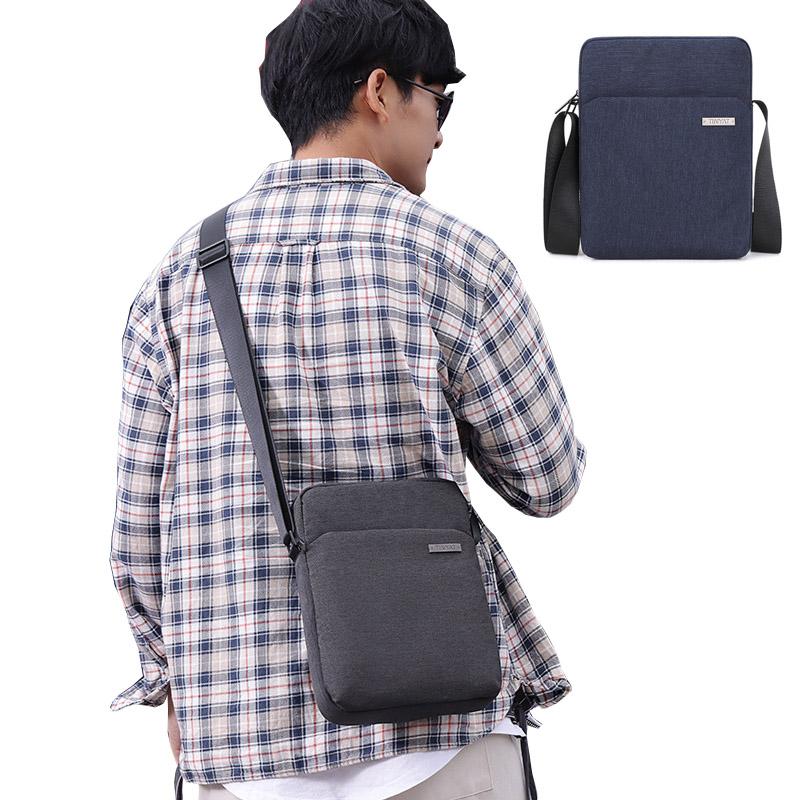 

Холщовая маленькая сумка через плечо для мобильного телефона для мужчин, сумки-мессенджеры