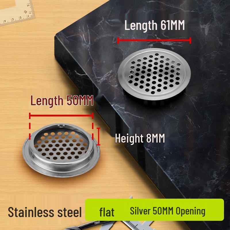 Stainless Steel Vent Shoe Rack Exhaust Heat Dissipation Mesh Cover