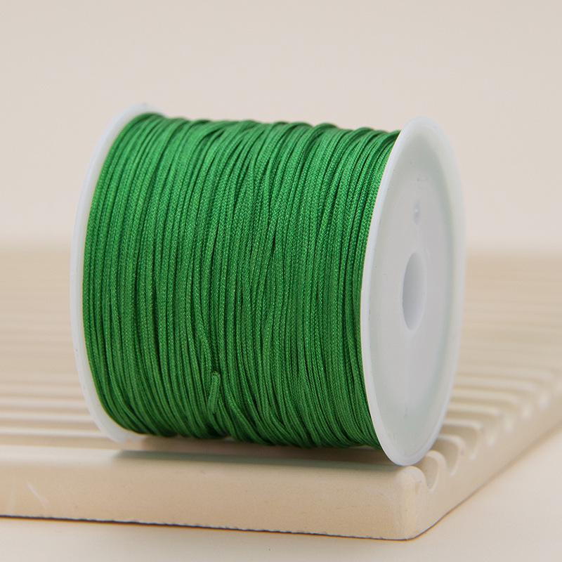 Jade Wire No. 72: 0.8mm Braided Rope for Handmade Jewelry, Bracelets & Pendants