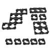 100Pcs Lithium Battery Lithium Battery Pack Bracket Cell Spacer Double Battery Holder Bracket DIY Battery Holder Stand Bracket