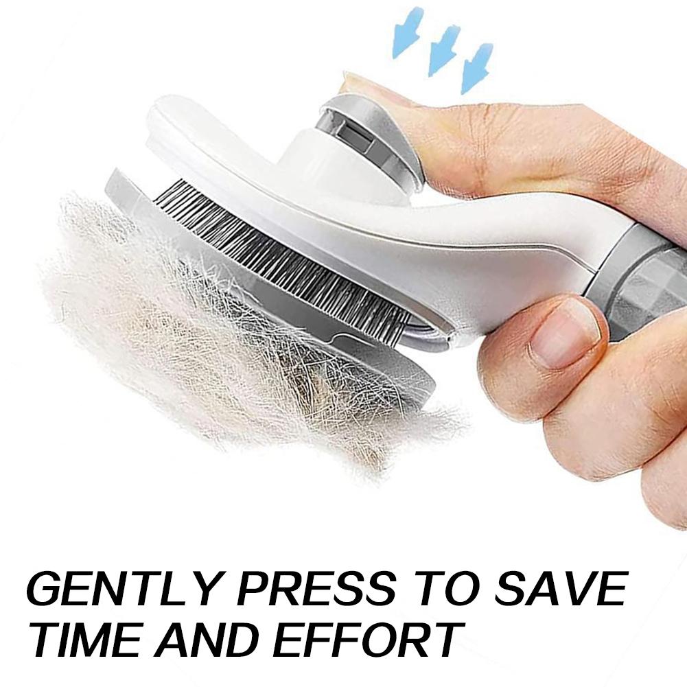 Pet Dog Brush Cat Comb Self Cleaning Pet Hair Remover Brush For Dogs Cats Grooming Tools Pets Dematting Comb Dogs Accessories