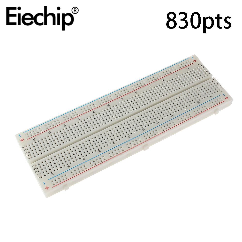 840PCS Breadboard Jumper Cable Wire Kit MB102 400 830 Tie Breadboard14 Different Lengths Jumper Solderless PCB Breadboard