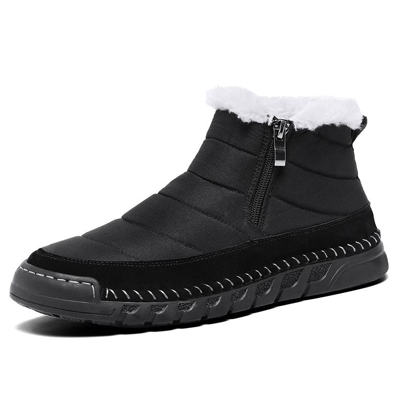 Super Warm Winter Cotton Shoes Casual Ankle Boots For Men Snow Boots