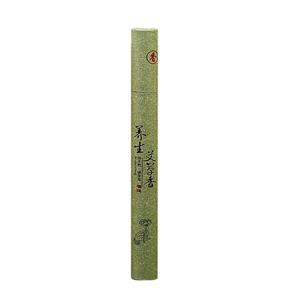 1/2Box Sandalwood Mugwort Scent Incense Stick Tranquilize Mind Sleeping Aiding Refreshing Scent 20g/Box Natural