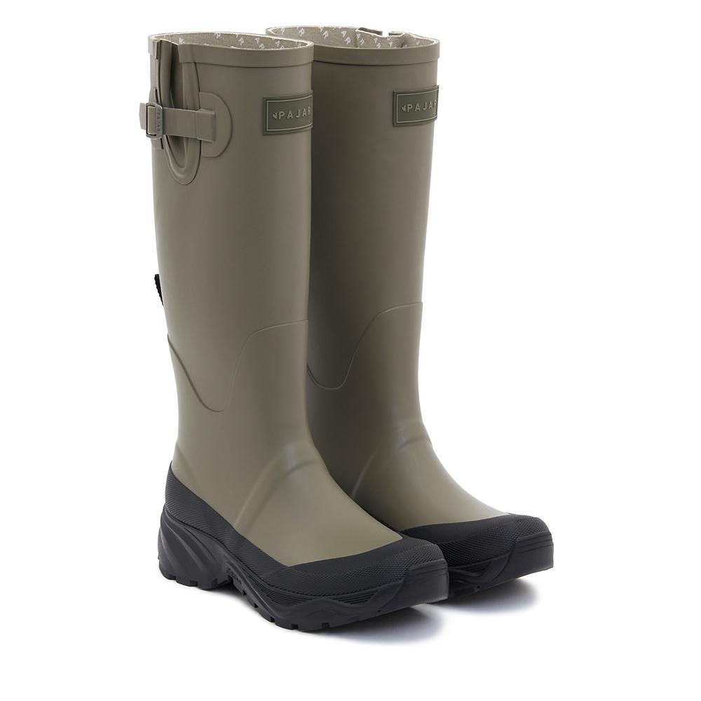 Pajar Women'S Maple Thread Long Rain Boots Olive