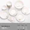 Picasso 'Flower of Friendship' 18-Piece Ceramic Dinnerware Set