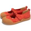Literary leather grandma shoes flat heel soft sole doll shoes comfortable single shoes women's cowhide women's shoes