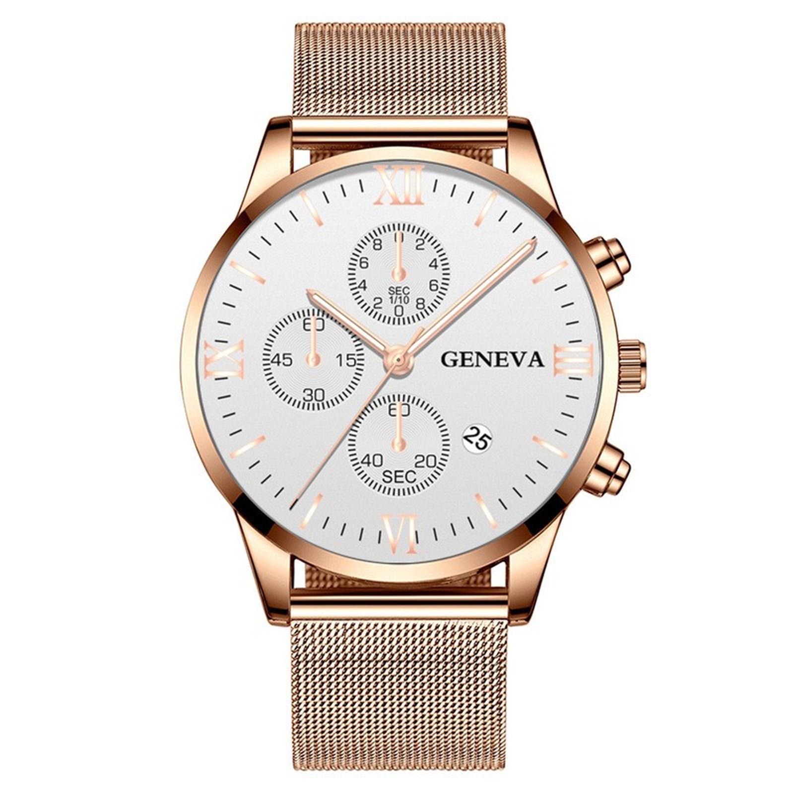 

Мужские водонепроницаемые светящиеся наручные часы-будильник для бега One Size