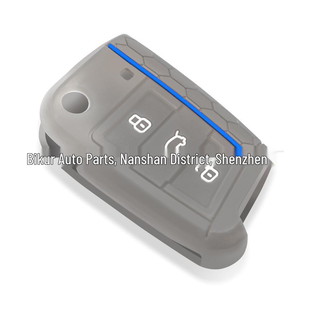Silicone Key Cover for 2017 VW Golf 7, Lamando, Tiguan, Touran