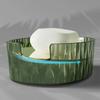 1pc Soap Dish Soap Drain Tray Self Draining Soap Container Soap Drain Storage Rack Soap Dish Holder For Home Bathroom