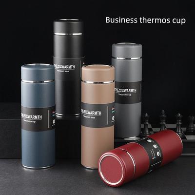 Men's Large-Capacity Thermos Cup Stainless Steel Portable Business Straight Cup Gift Student Tea Cup Large Size