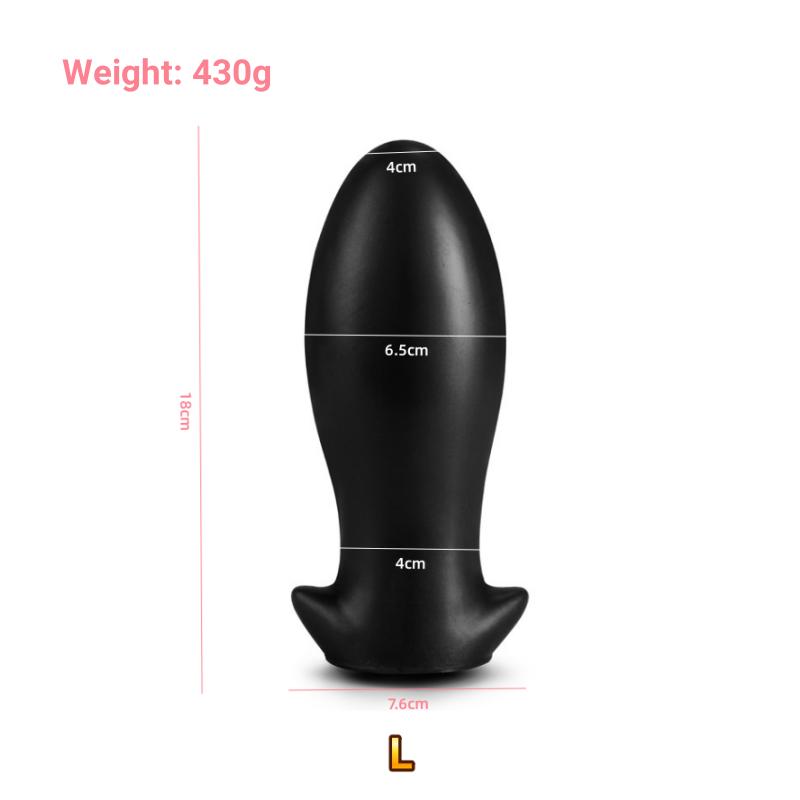Huge Anal Plug Silicone Soft Anal Dildo Big Butt Plug Prostate Massage Anus Masturbator Dilator Adult Sex Toys for Men Woman Gay